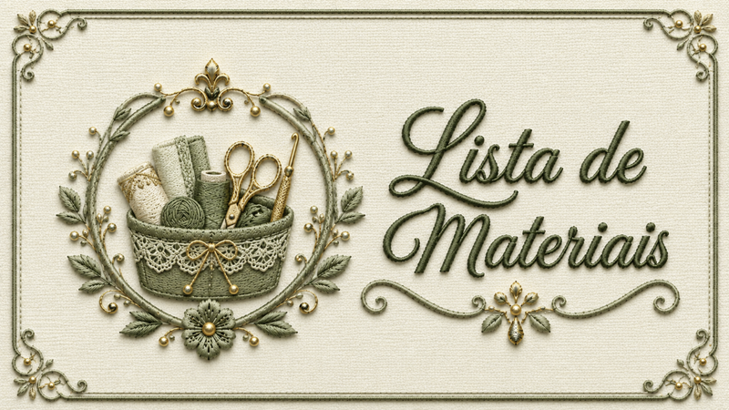 Lista de materiais