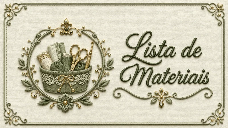 Lista de materiais